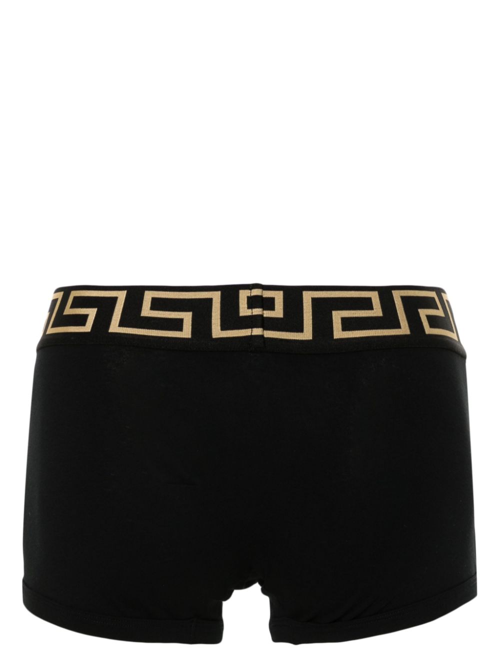 VERSACE Boxer in cotone stretch con motivo greca