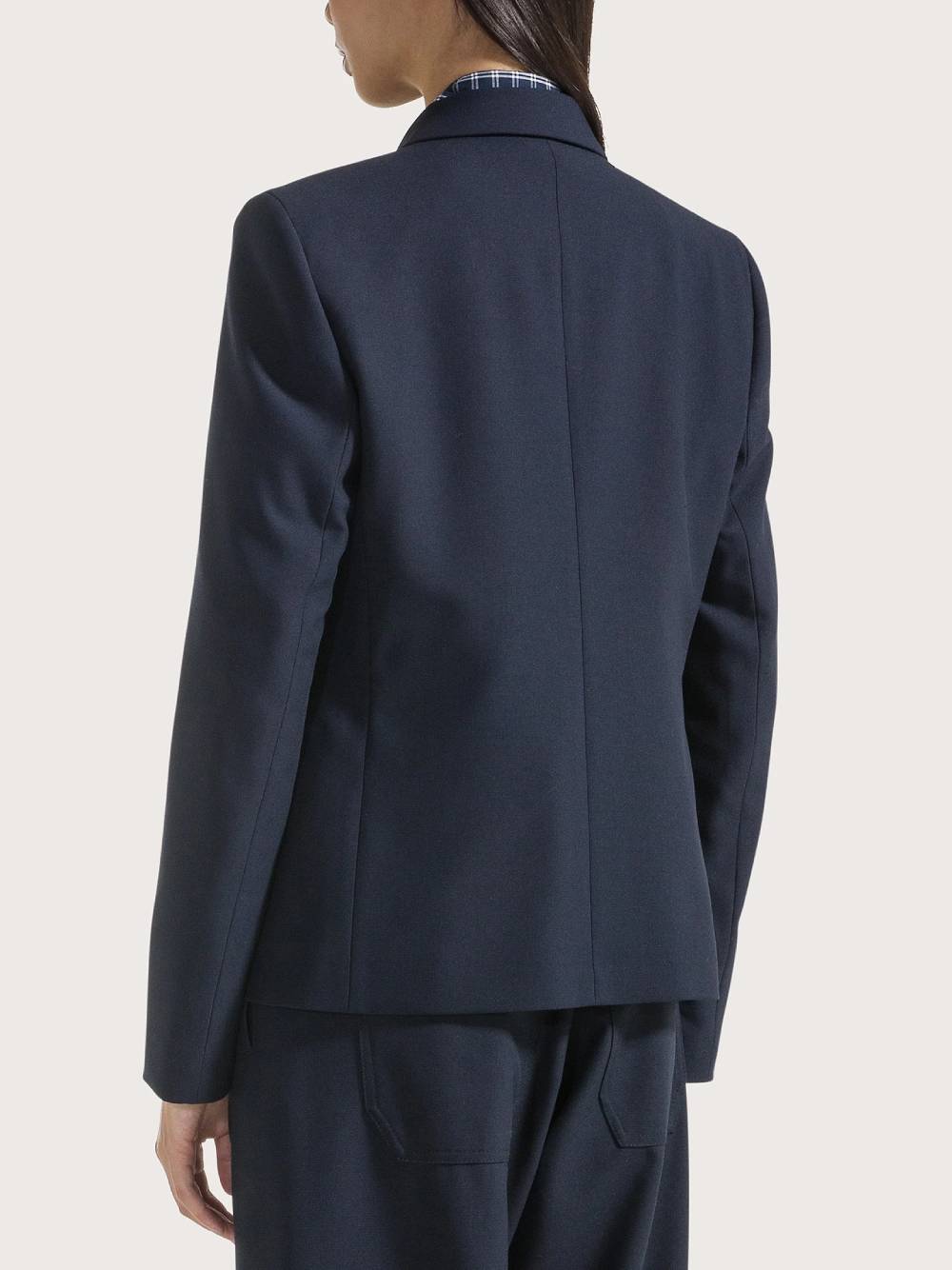 19.70 Blazer doppiopetto blu navy
