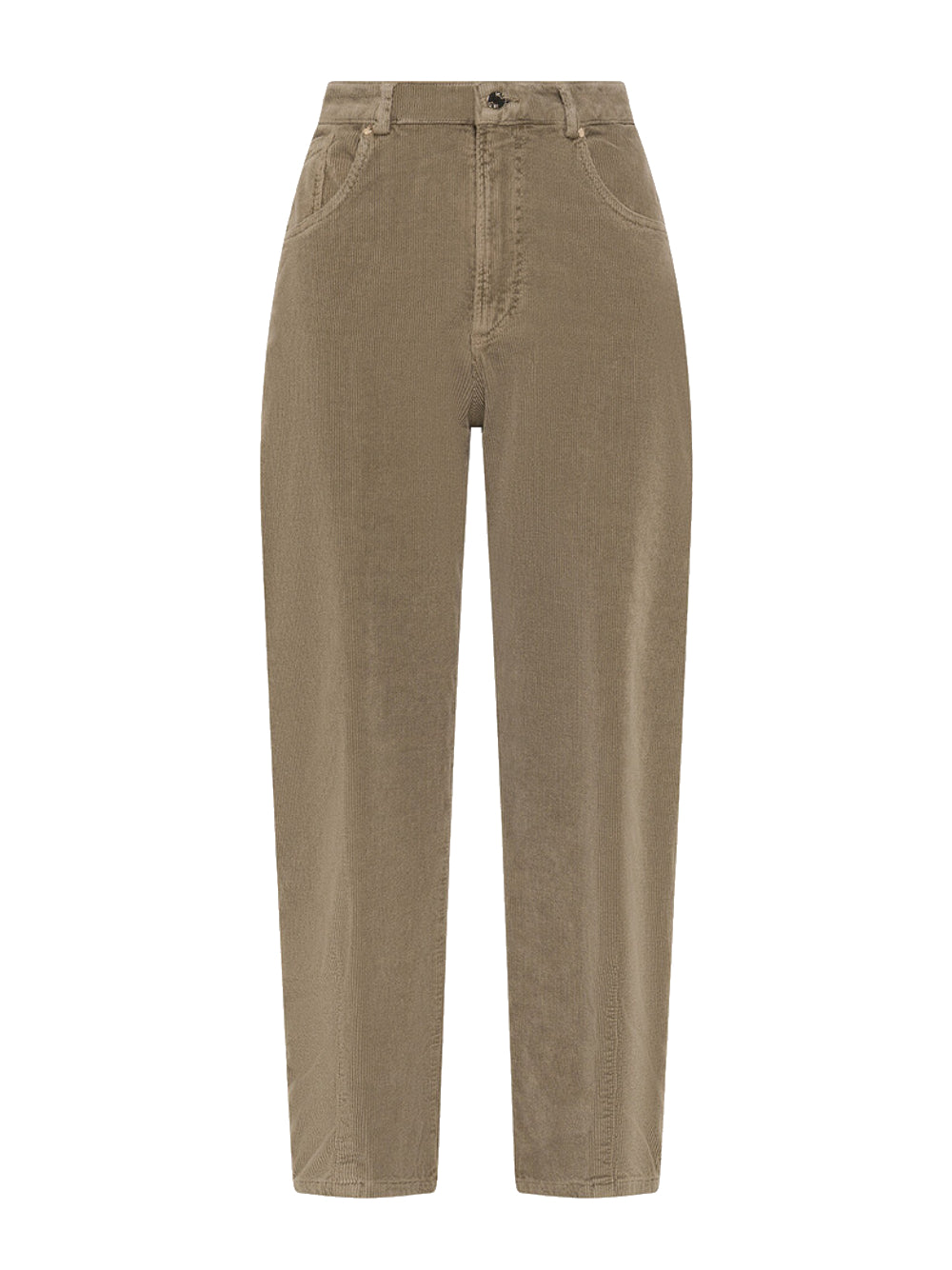 19.70 Pantaloni in cotone marrone chiaro