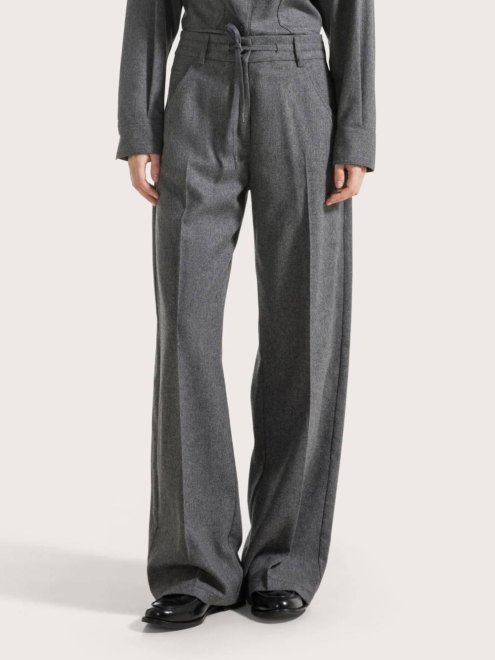 19.70 Pantaloni grigi con coulisse