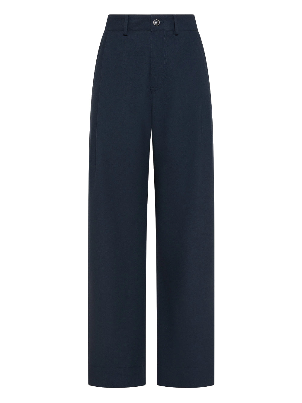 19.70 Pantaloni a vita alta blu navy