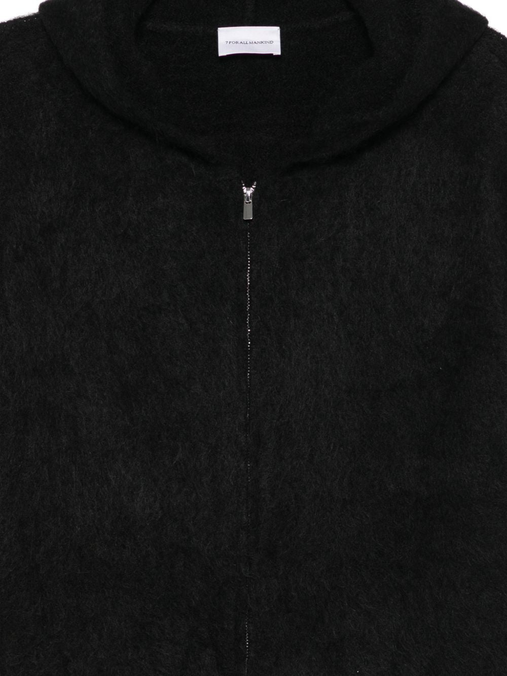 7 FOR ALL MANKIND Felpa con cappuccio in alpaca