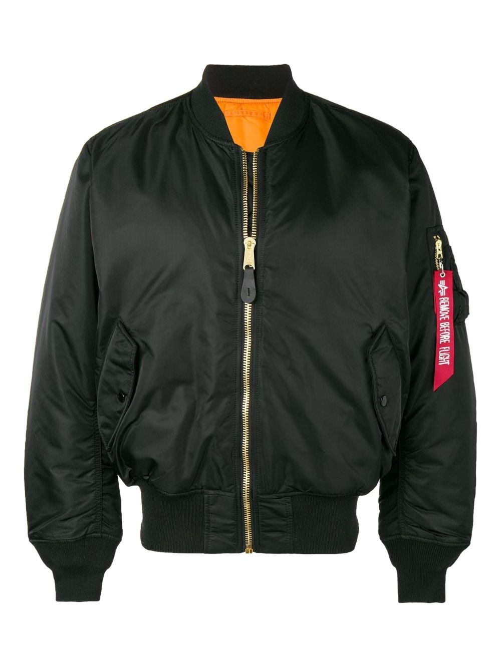 ALPHA INDUSTRIES Giacca bomber MA-1 Heritage nera