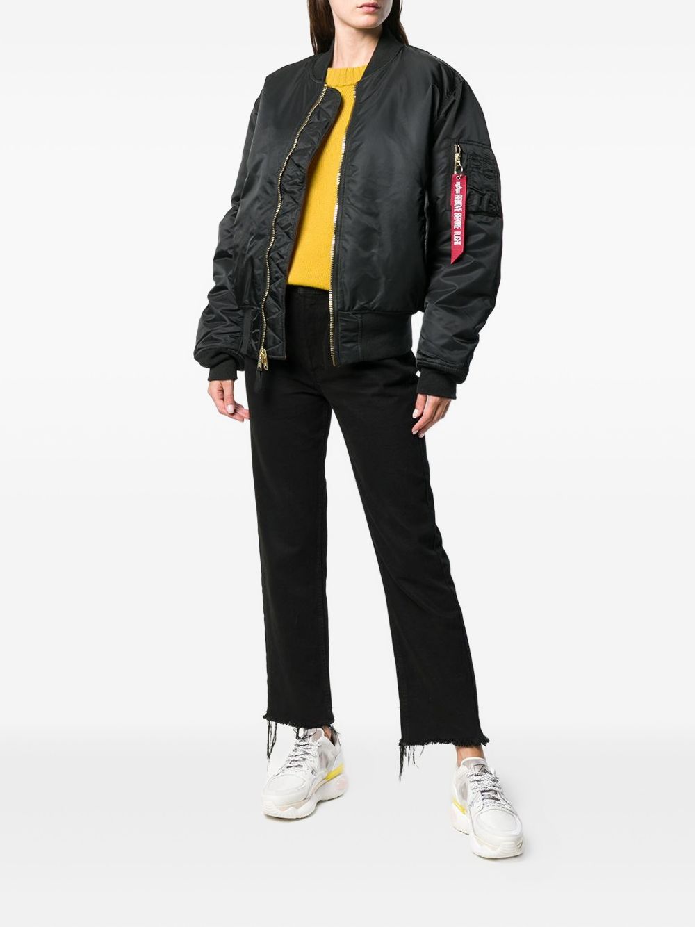 ALPHA INDUSTRIES Giacca bomber MA-1 Heritage nera