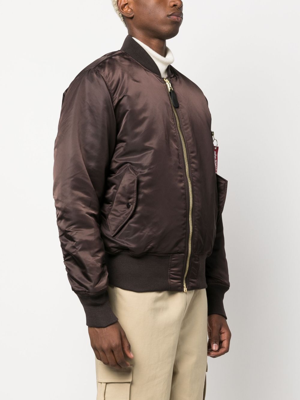 ALPHA INDUSTRIES Bomber MA-1 Heritage marrone