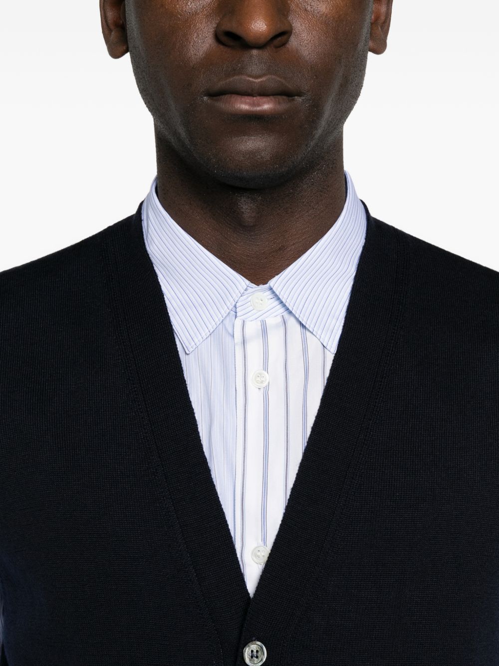 ALPHA STUDIO Gilet in Lana con Bottoni