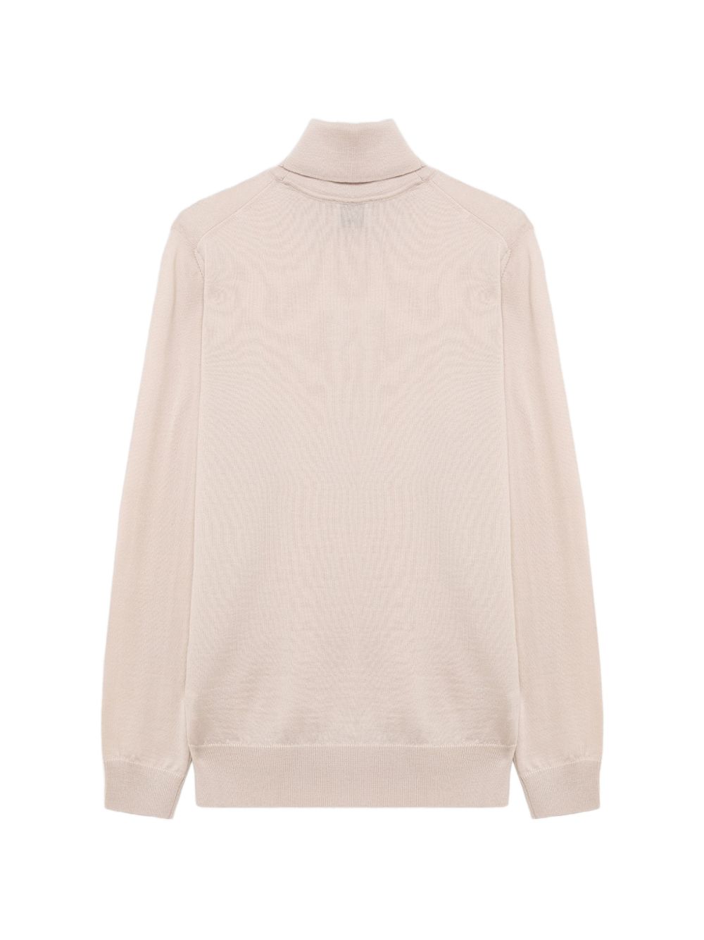 ALPHA STUDIO Maglia beige in lana a collo alto