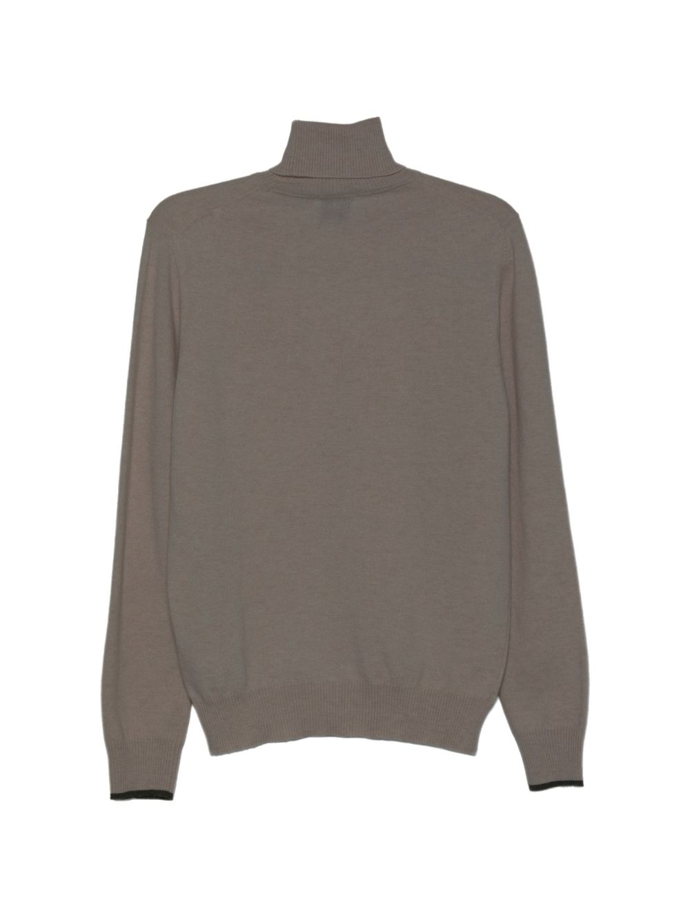 ALPHA STUDIO Maglia a collo alto color crema in lana