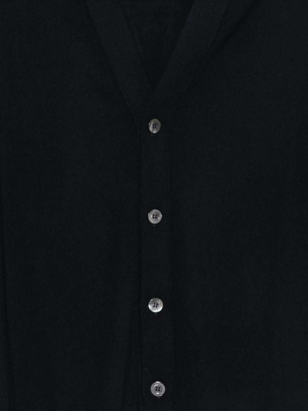 ALPHA STUDIO Cardigan in lana blu notte