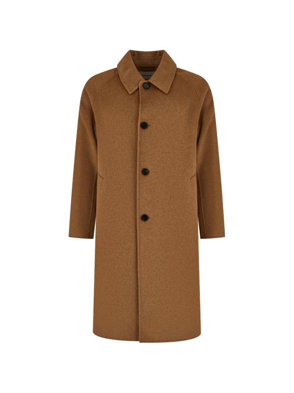 AMARANTO Cappotto in Lana e Cashmere Cammello