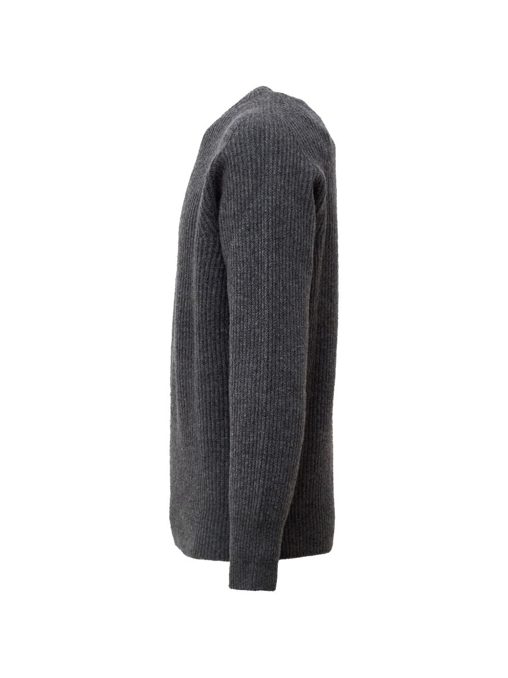 AMARANTO Maglia in Lana e Cashmere Cenere