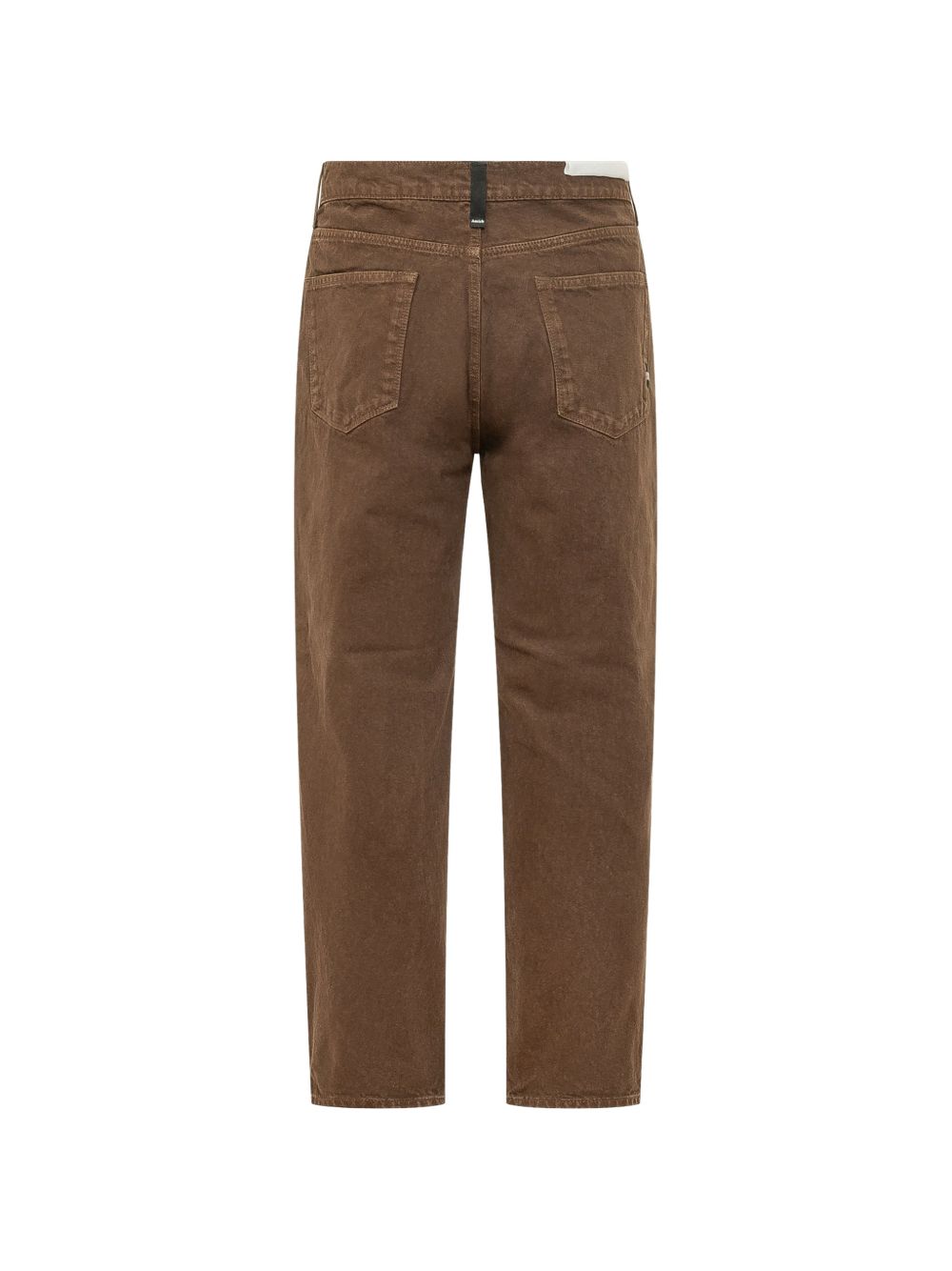 AMISH Jeans in cotone lunghi marroni Jeremiah