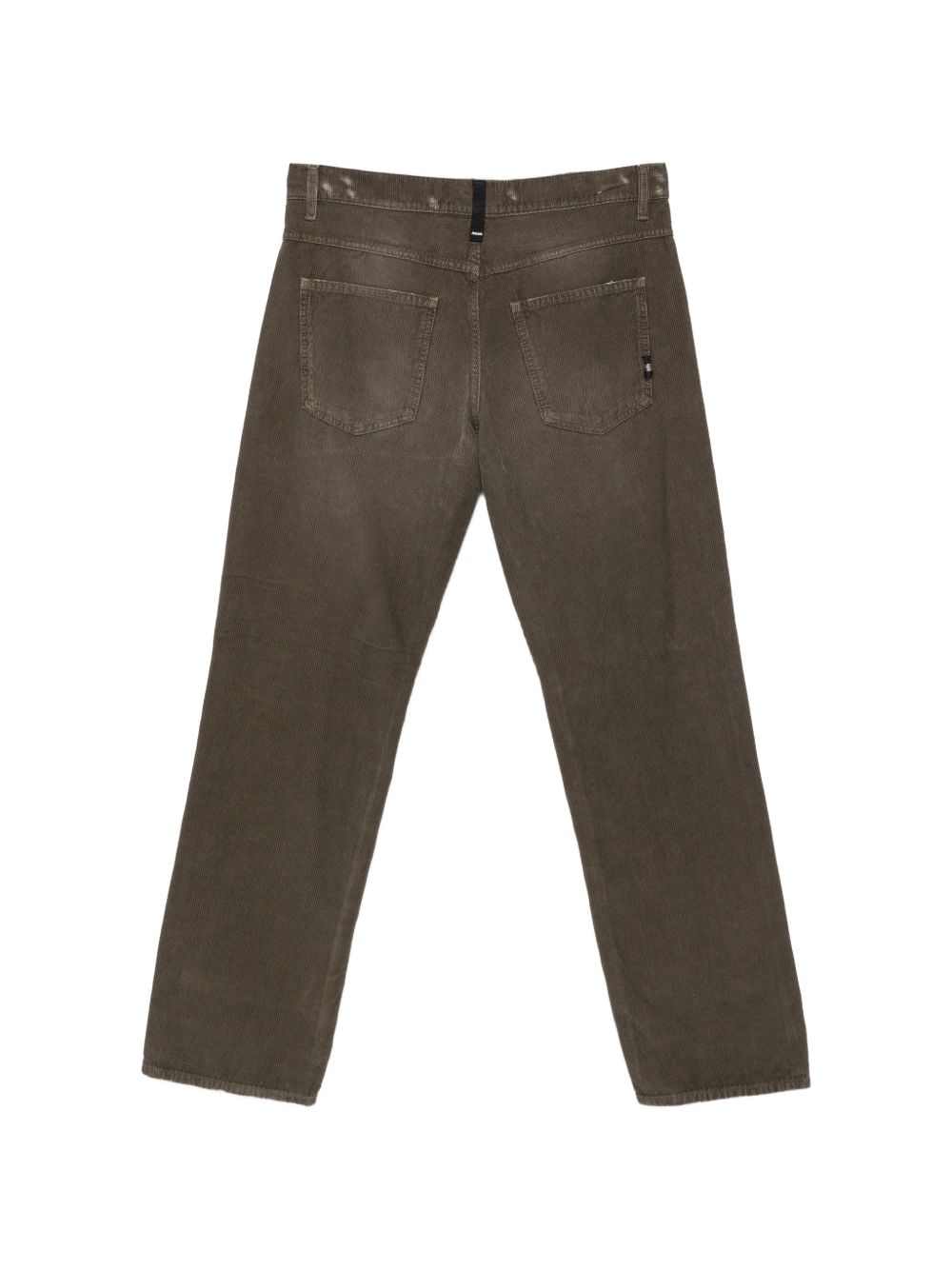 AMISH Jeans lunghi in cotone verde James
