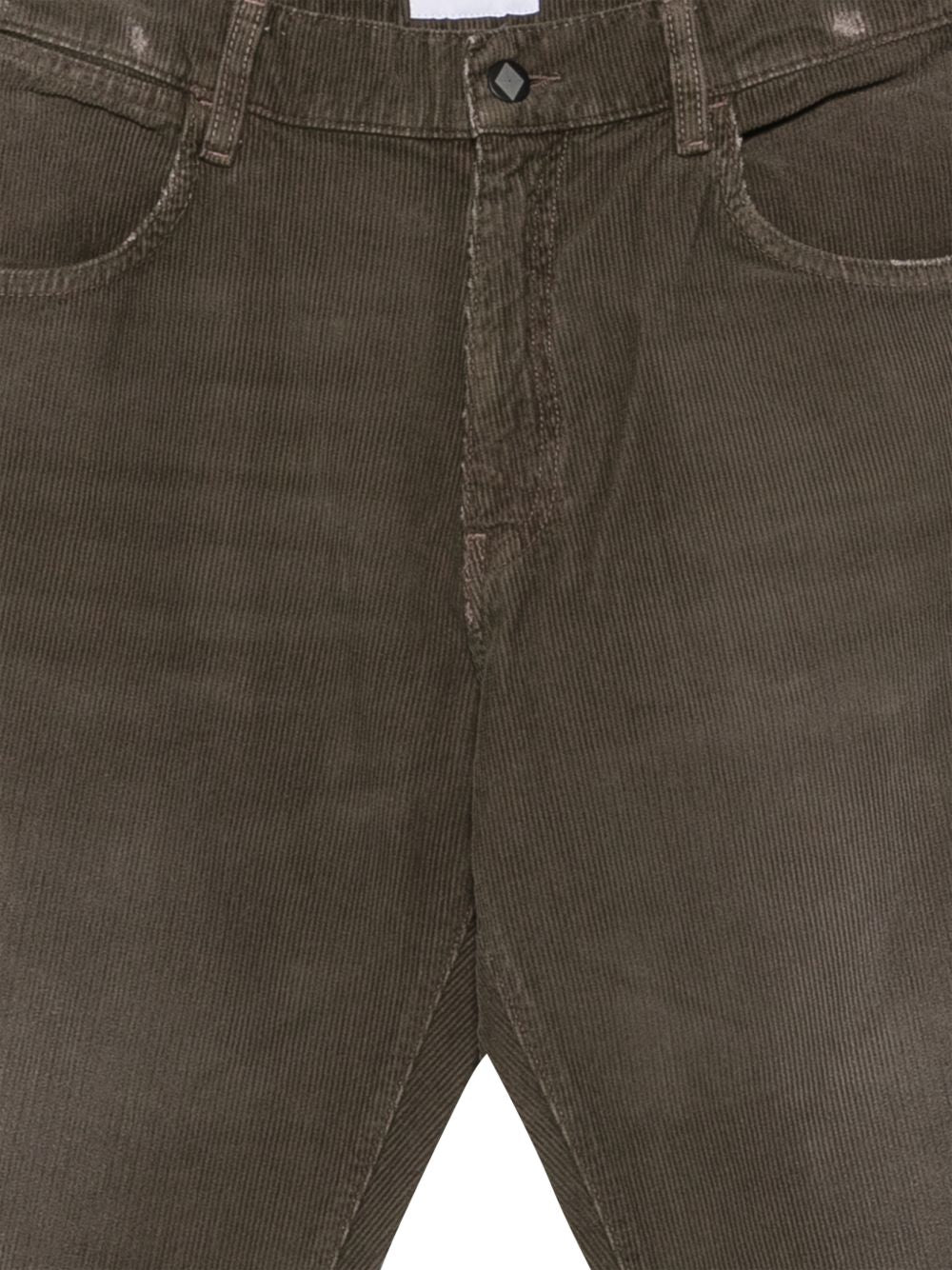 AMISH Jeans lunghi in cotone verde James