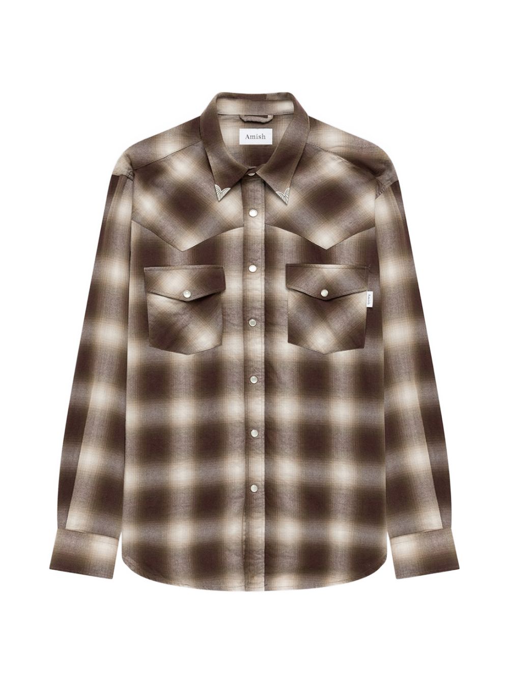 AMISH Camicia Texaco a quadri