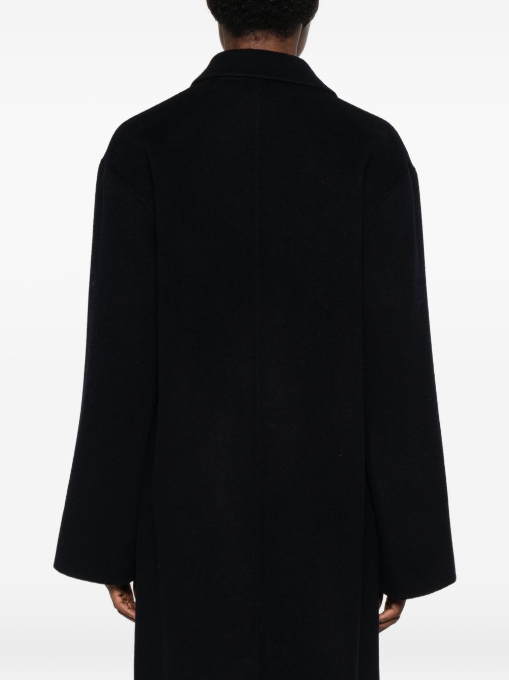 ANFINY Cappotto Carlotta lungo blu in lana