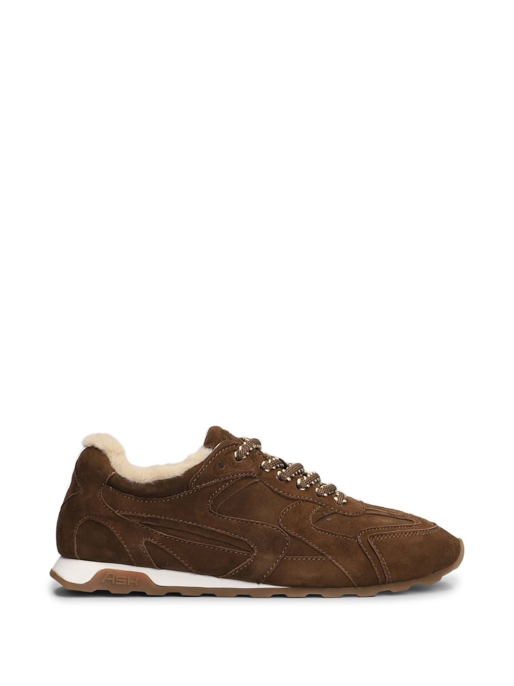 ASH Sneakers Kasarfur marroni in suede
