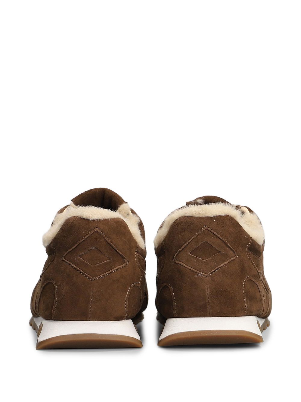 ASH Sneakers Kasarfur marroni in suede