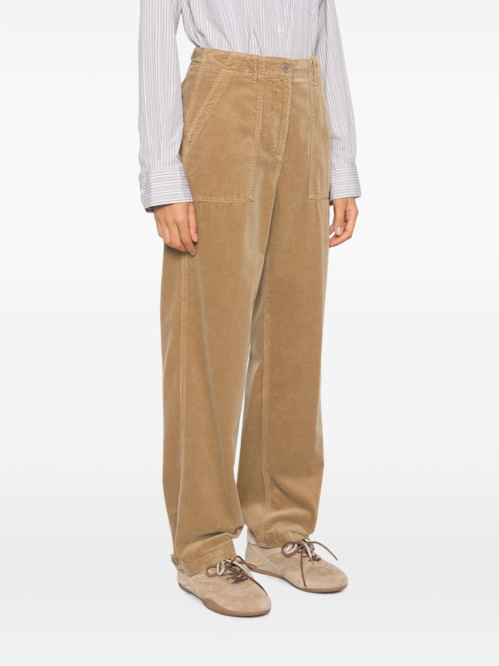ASPESI Pantaloni blu in misto lana