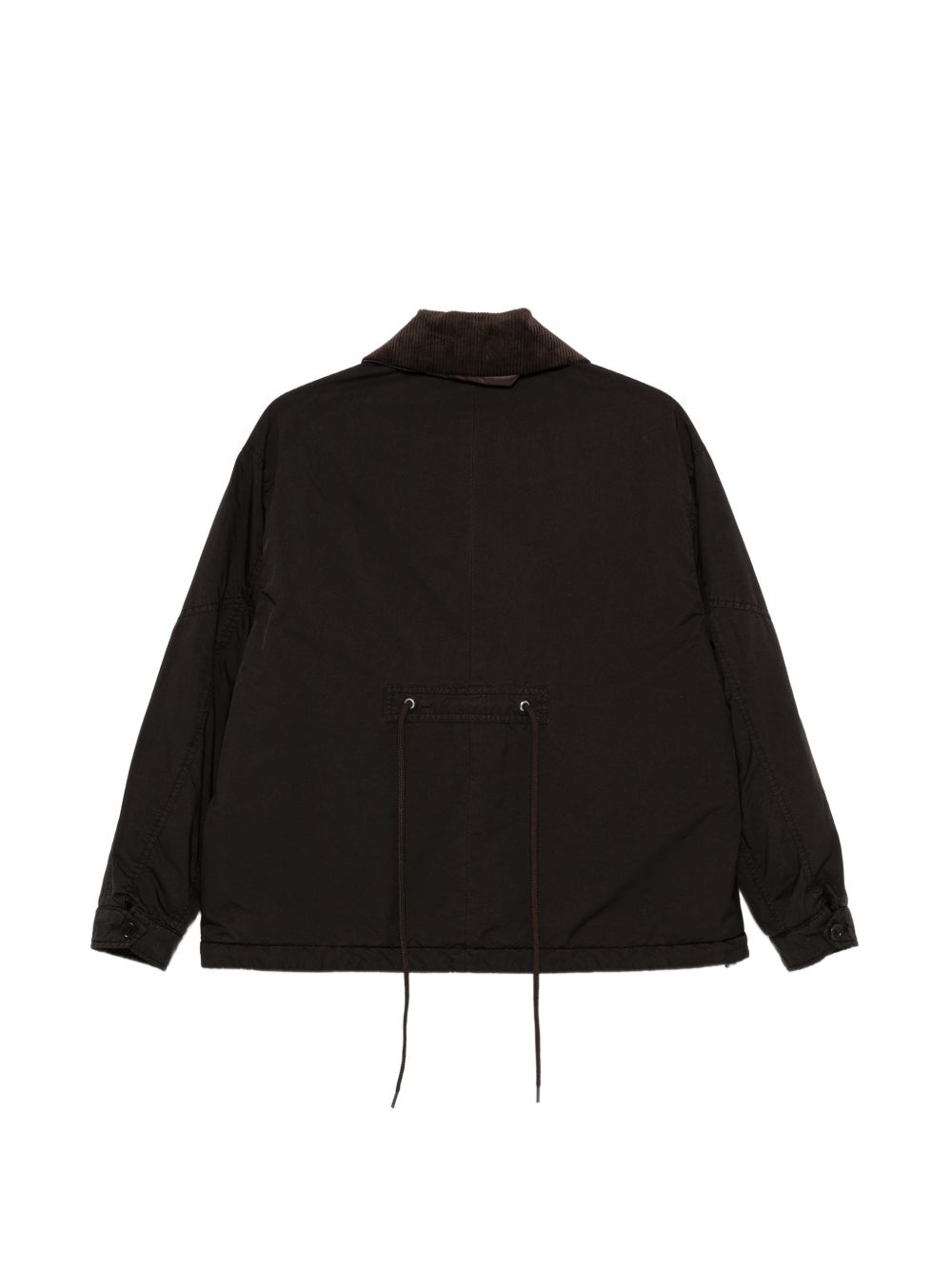 ASPESI Giacca marrone con coulisse