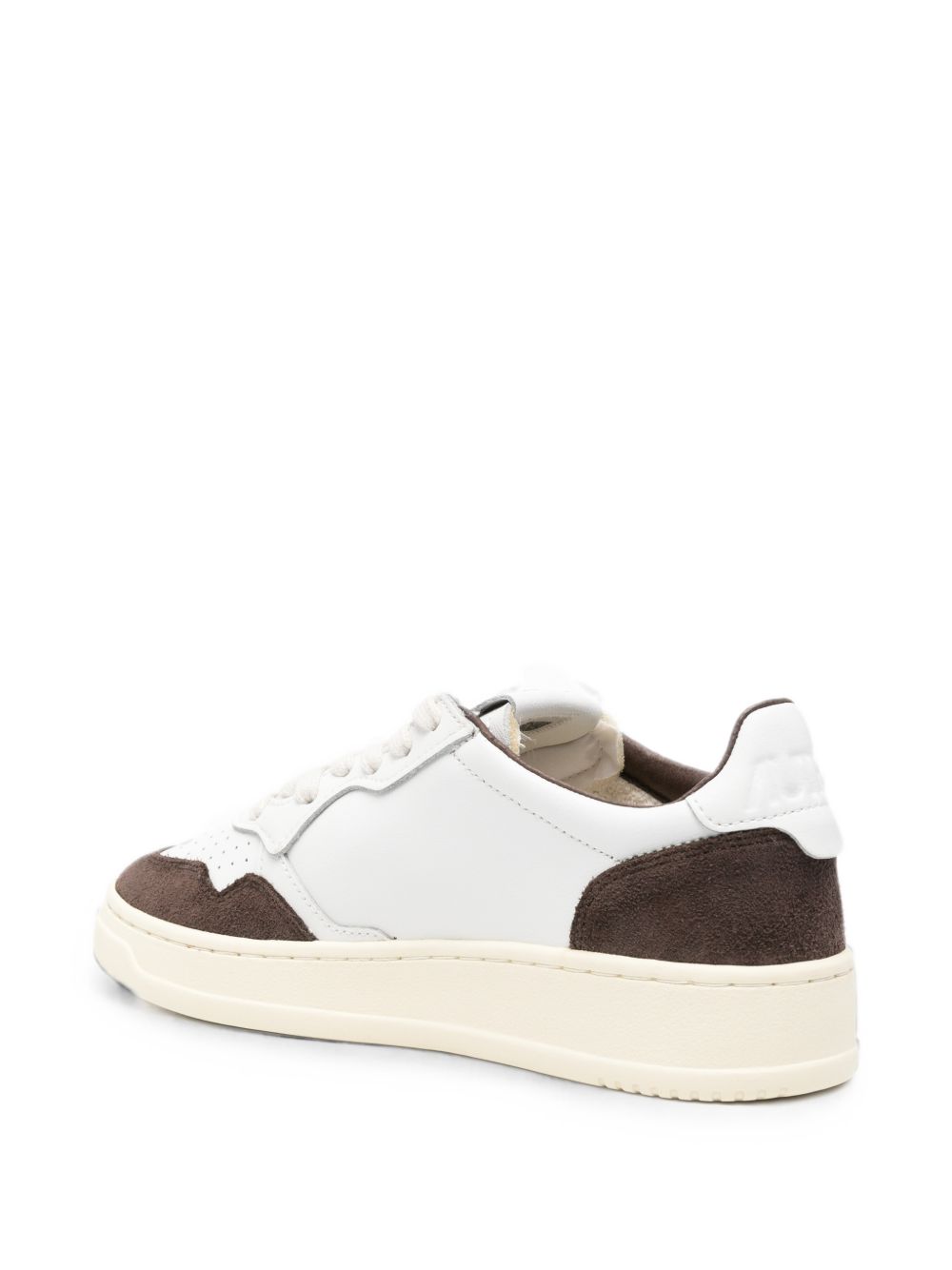 AUTRY Sneakers Medalist in pelle e suede marrone
