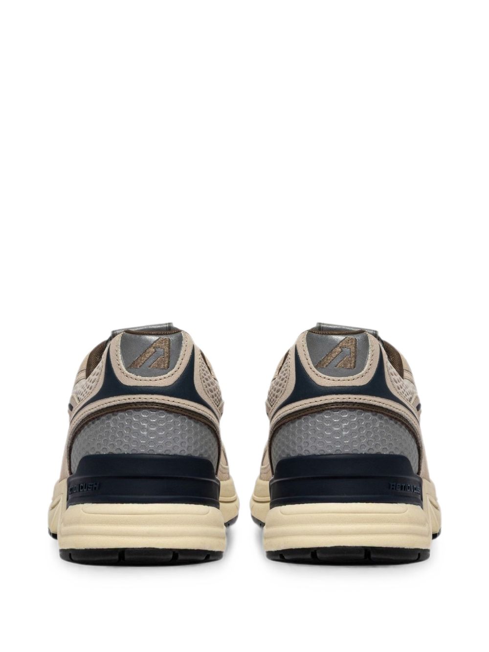 AUTRY Sneakers Hyperway in suede sabbia e blu