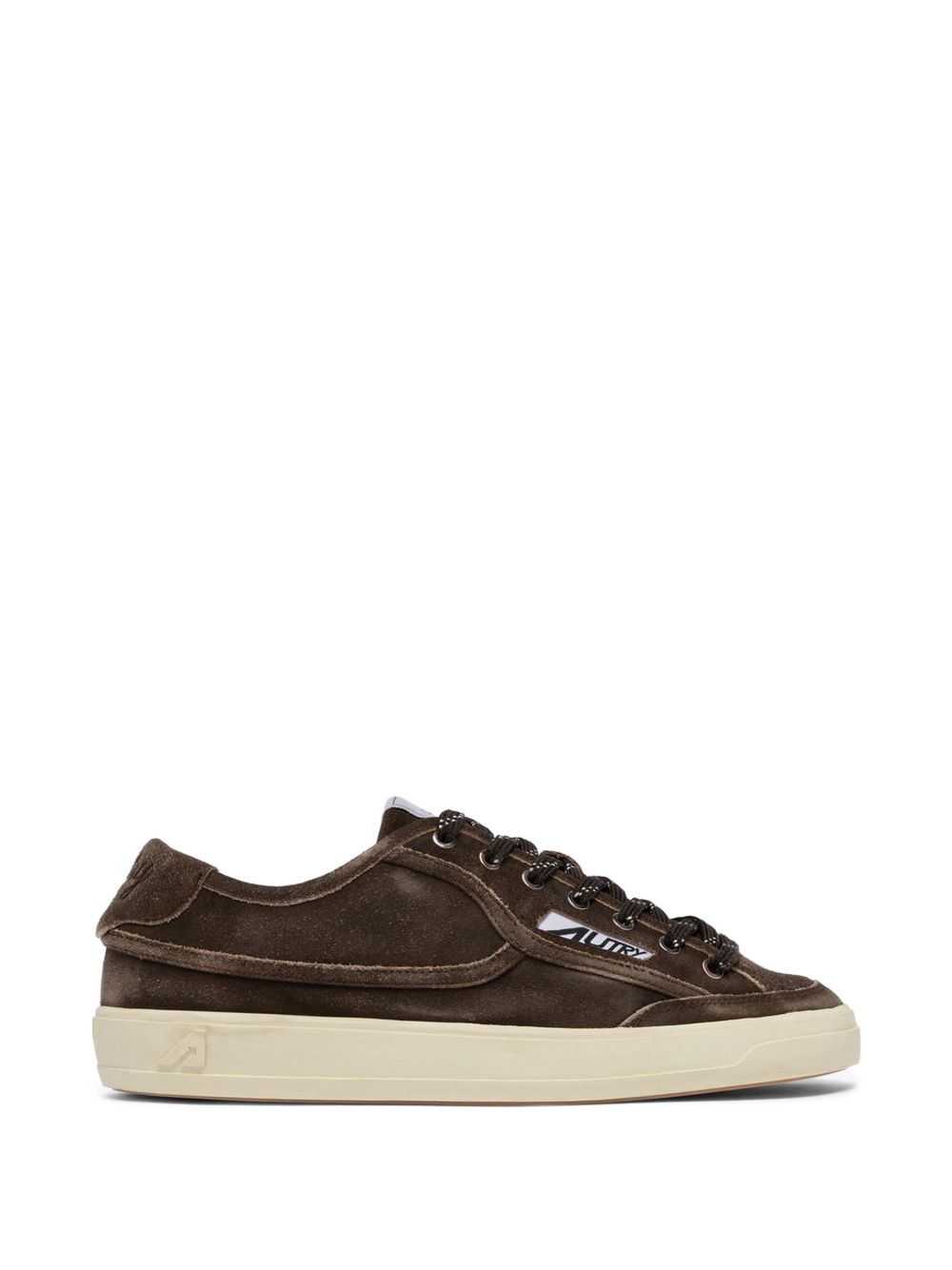 AUTRY Sneakers in pelle marrone Flash Windscape