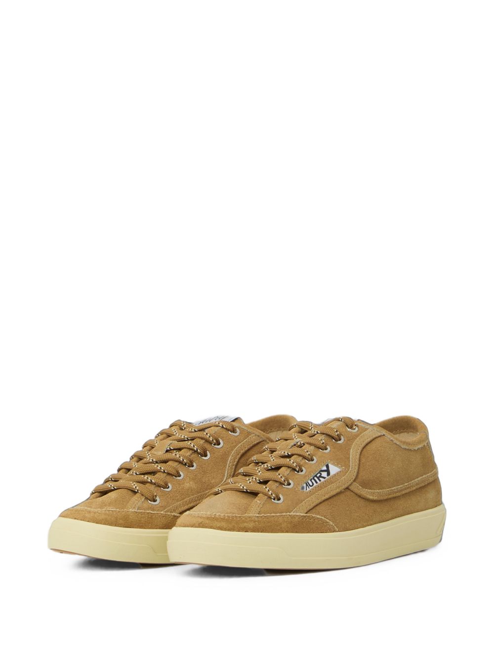 AUTRY Sneakers in pelle cammello Flash Windscape