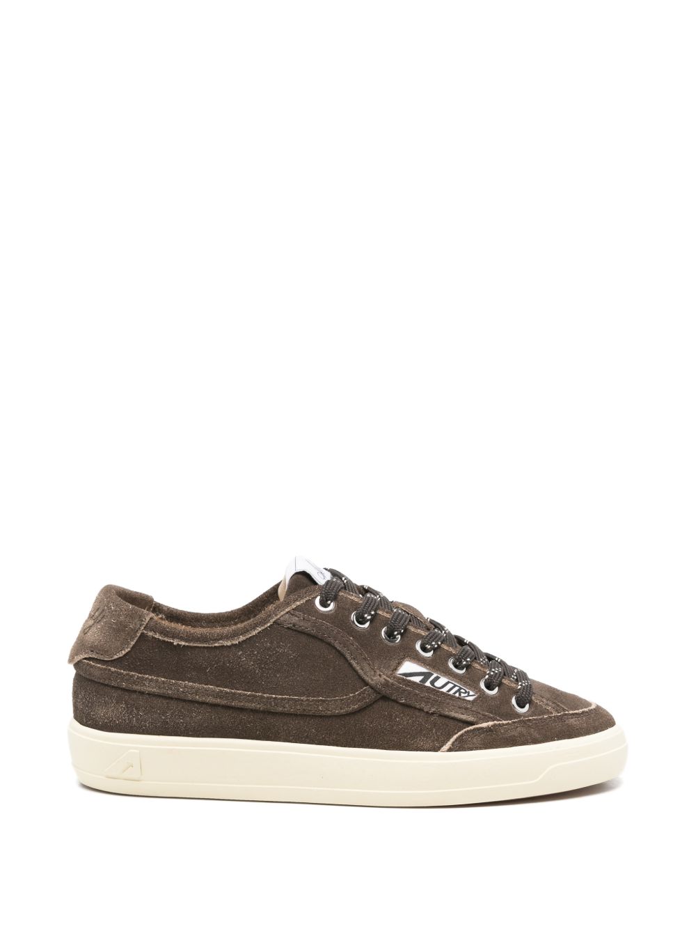 AUTRY Sneakers Flash Windscape in suede marrone