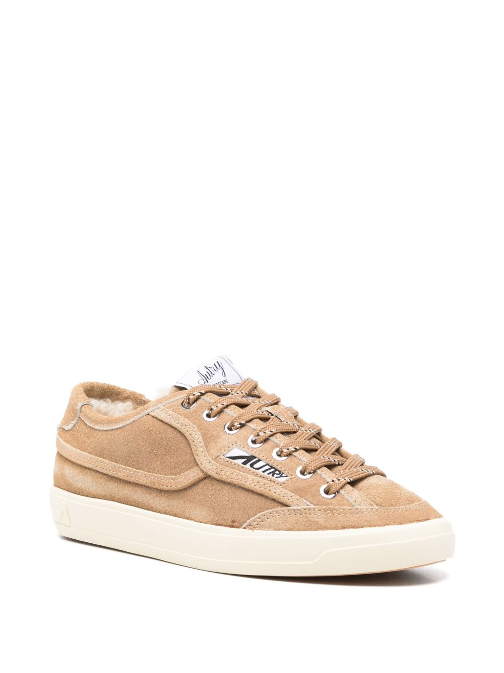 AUTRY Sneakers Flash Windscape in suede beige