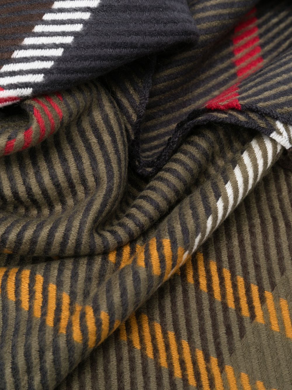 BARBOUR Sciarpa Barbour Blair tartan Classic con frange