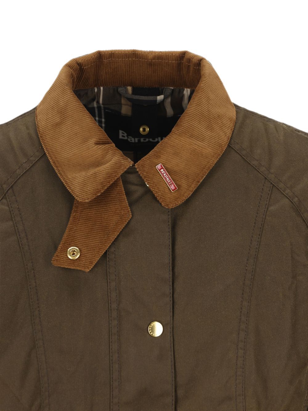 BARBOUR Giacca cerata Beadnell Icons in cotone cerato