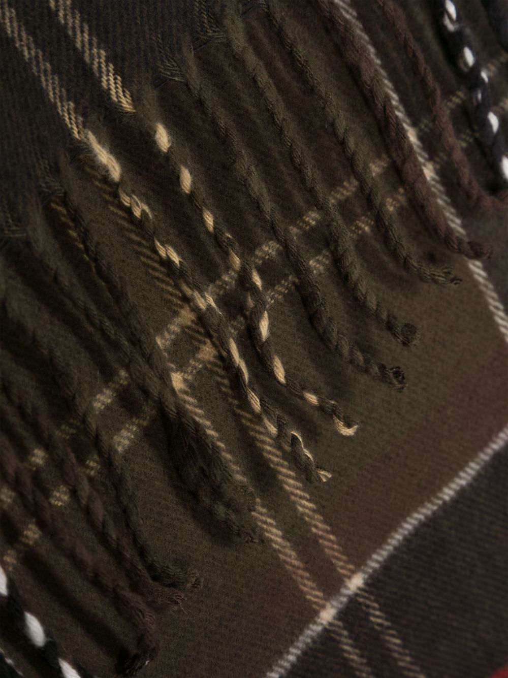 BARBOUR Set regalo berretto Swinton e sciarpa Galingale in tartan