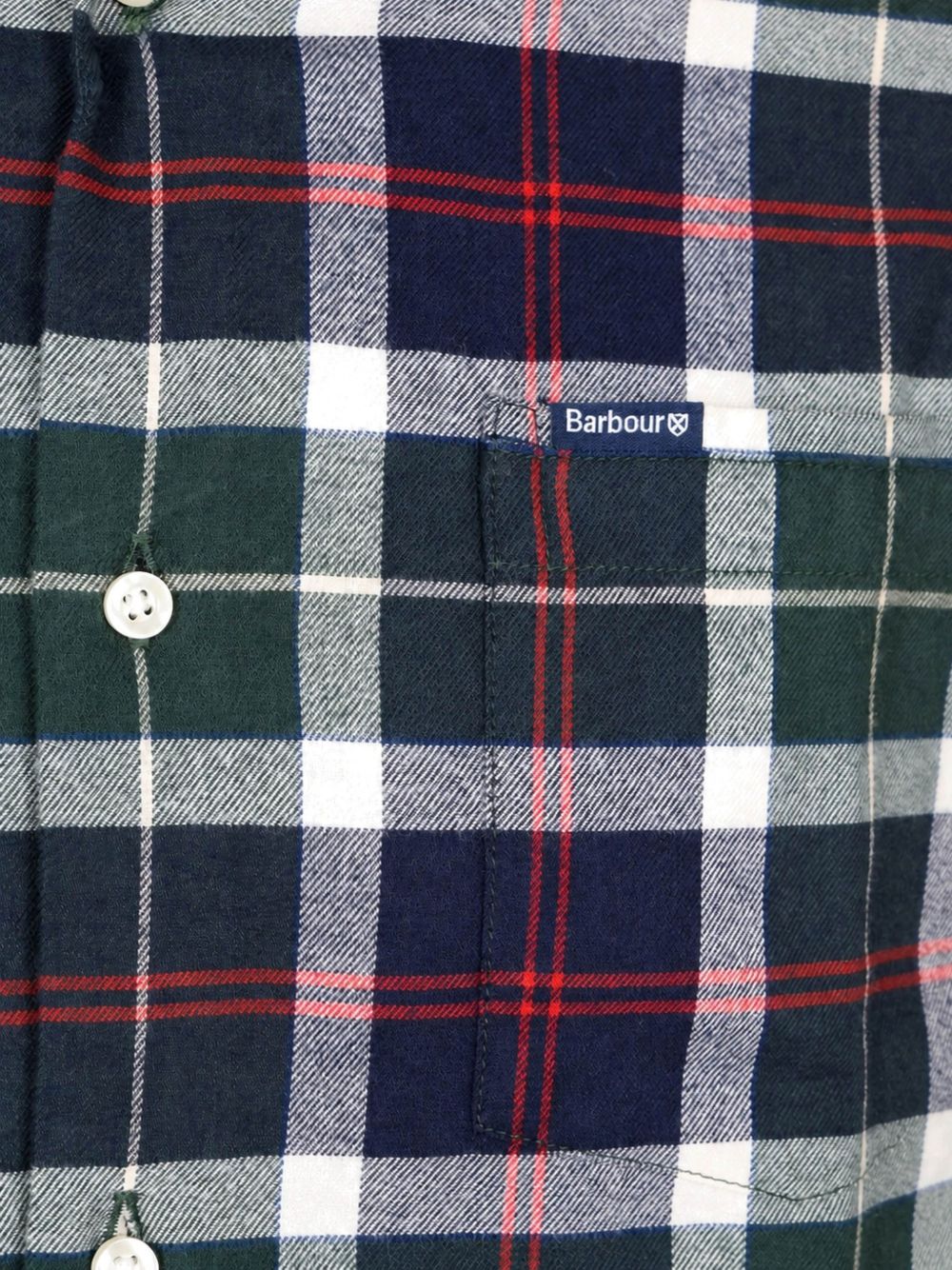 BARBOUR Camicia a quadri a maniche lunghe in cotone