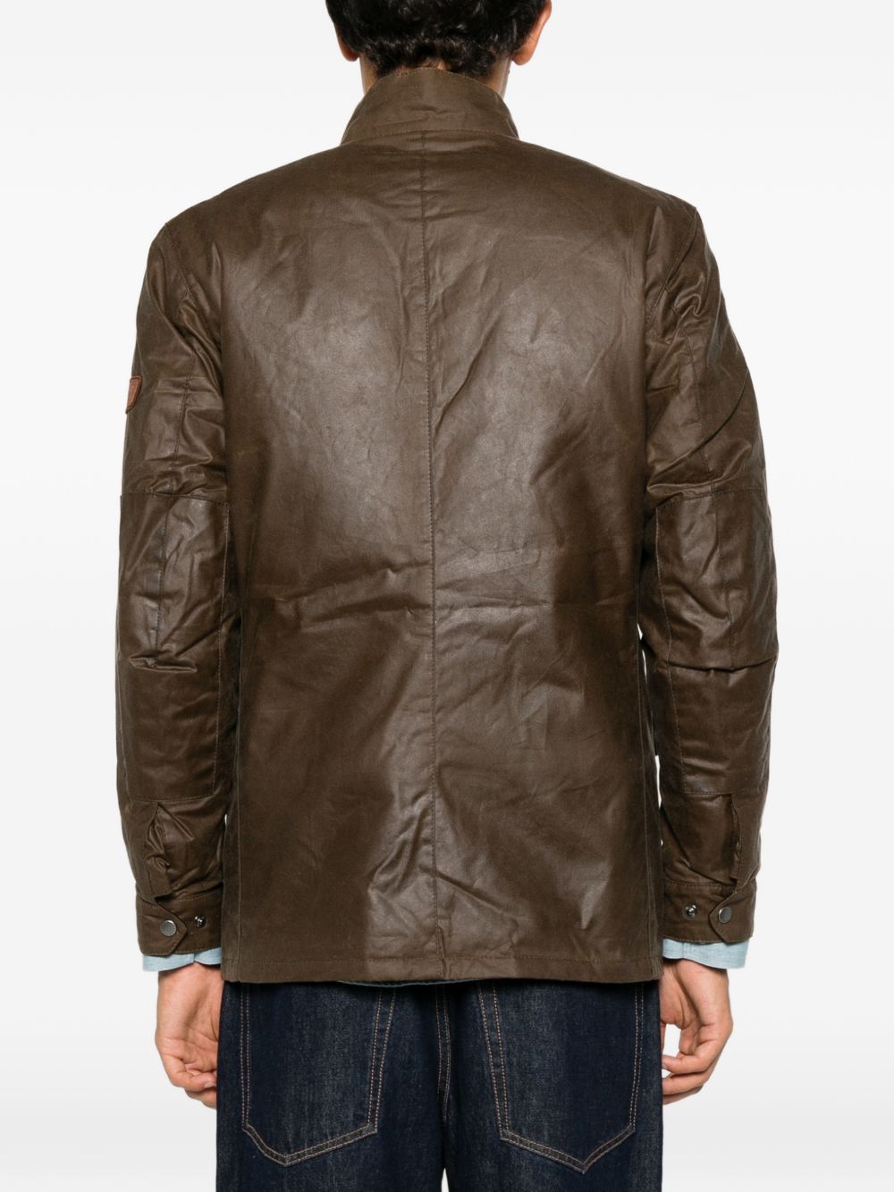 BARBOUR Giacca Duke Wax marrone Bark