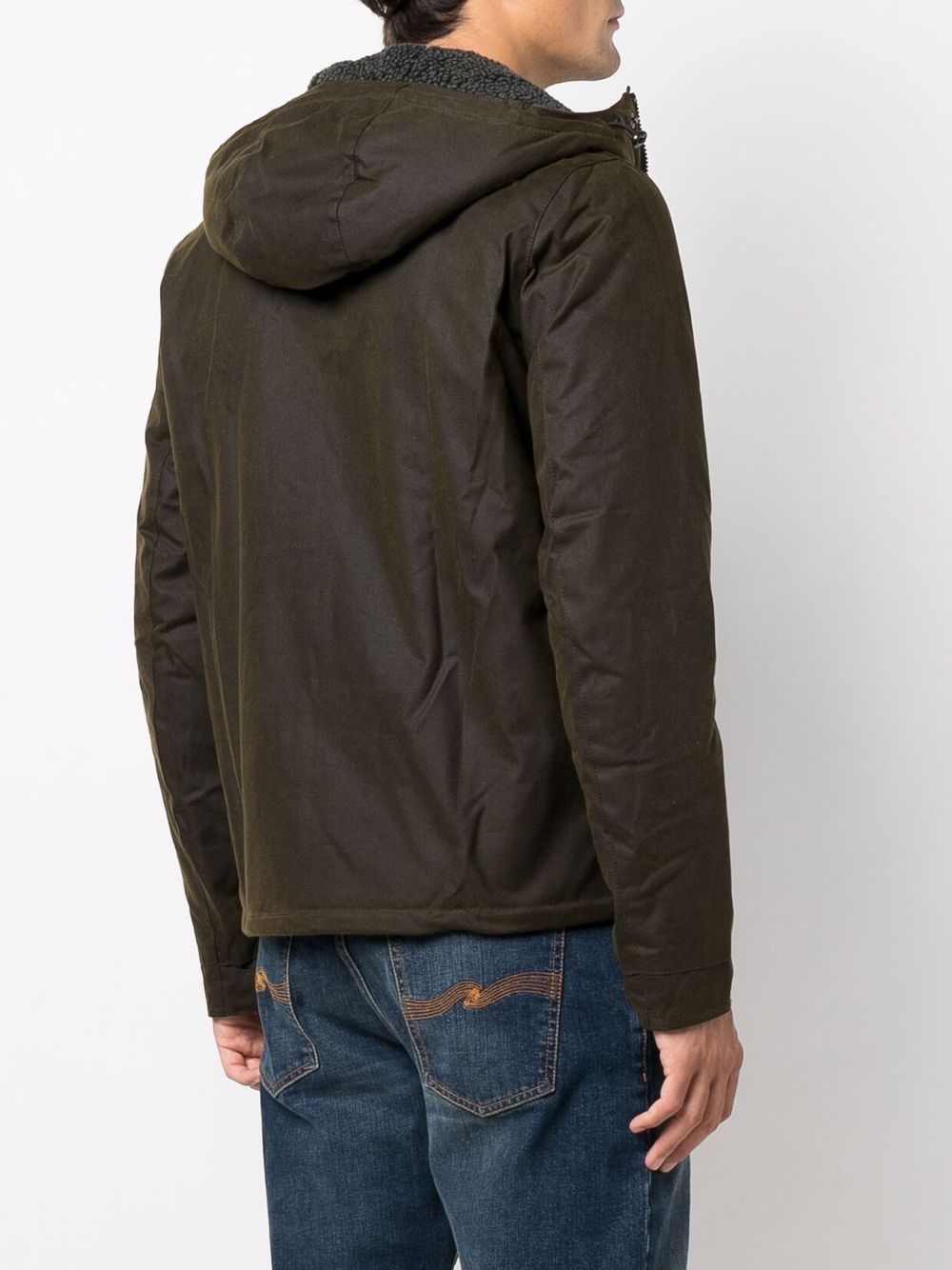 BARBOUR Giacca cerata Barbour International Kevlar Wax verde oliva
