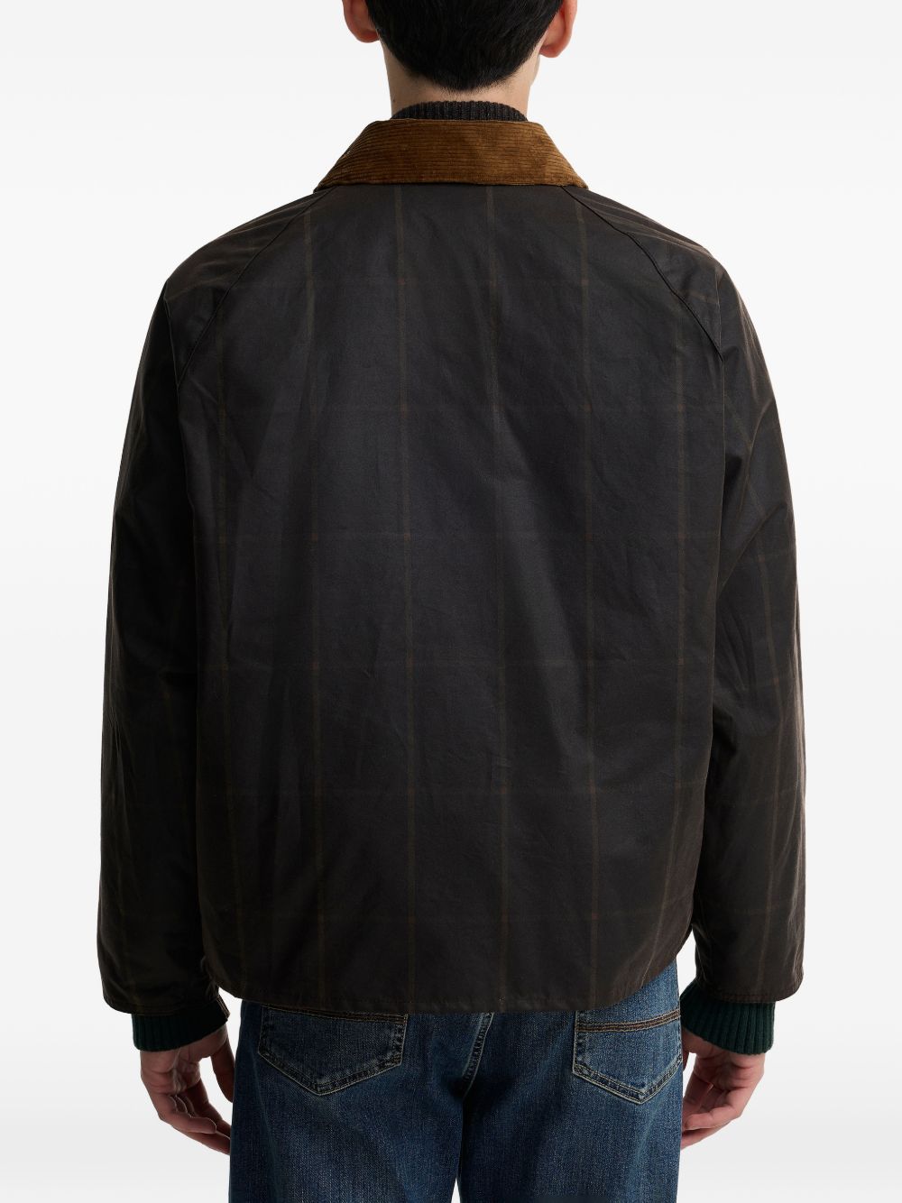 BARBOUR Giacca cerata Transport Windowpane Barbour x Paul Smith