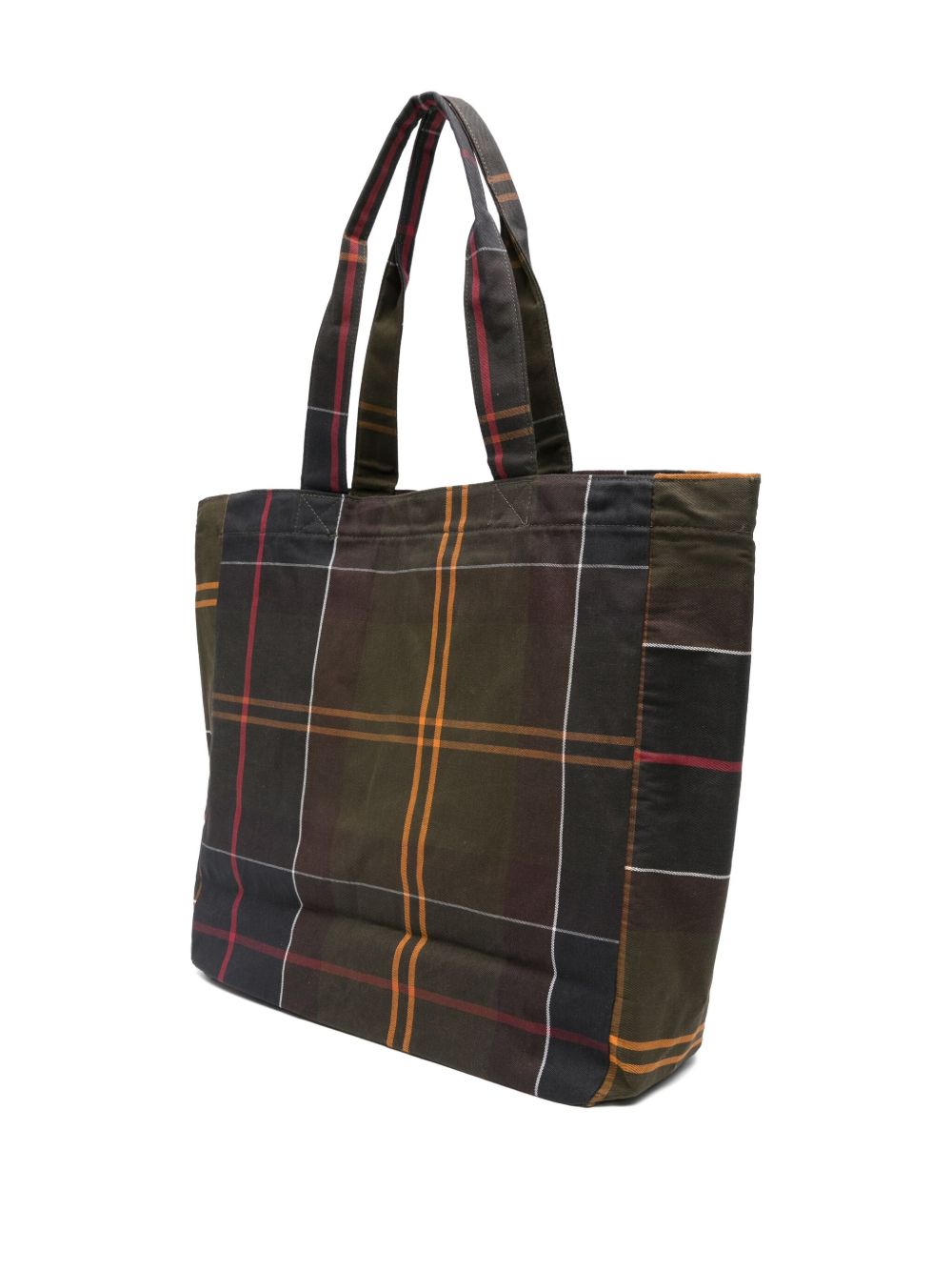 BARBOUR Borsa tote Barbour Telfield in tartan Classic