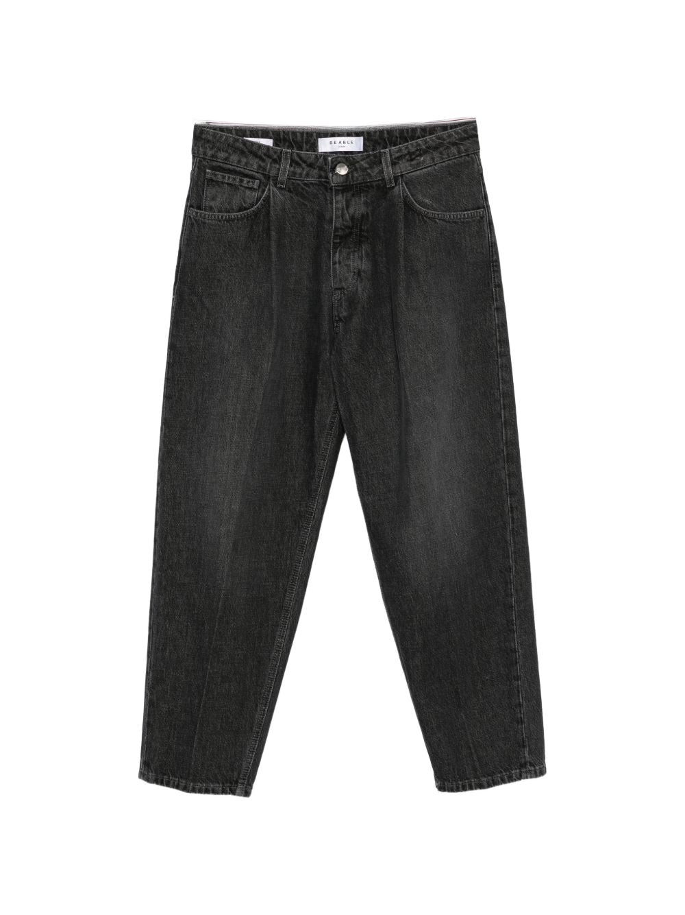 BE ABLE Jeans nero effetto slavato Fred