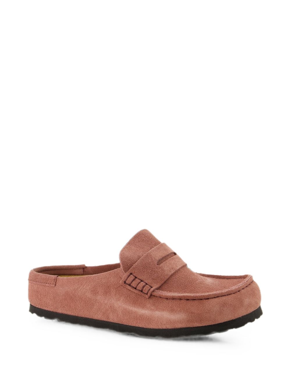 BIRKENSTOCK Sabot Naples Pep in pelle marrone