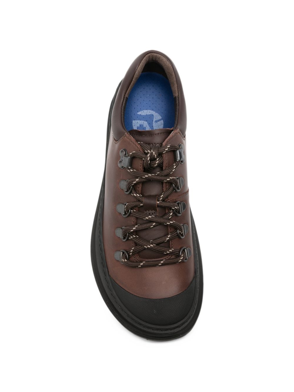 BIRKENSTOCK Scarpa stringata Prescott in pelle marrone