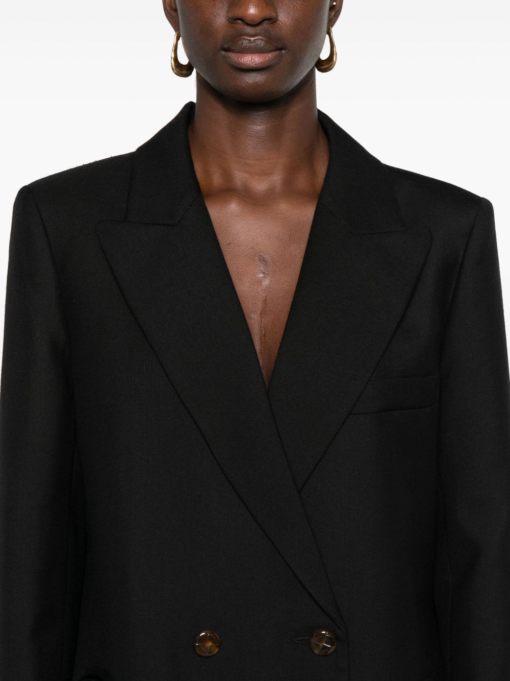 BLAZE Blazer Everynight Alcanara doppiopetto oversize in lana vergine
