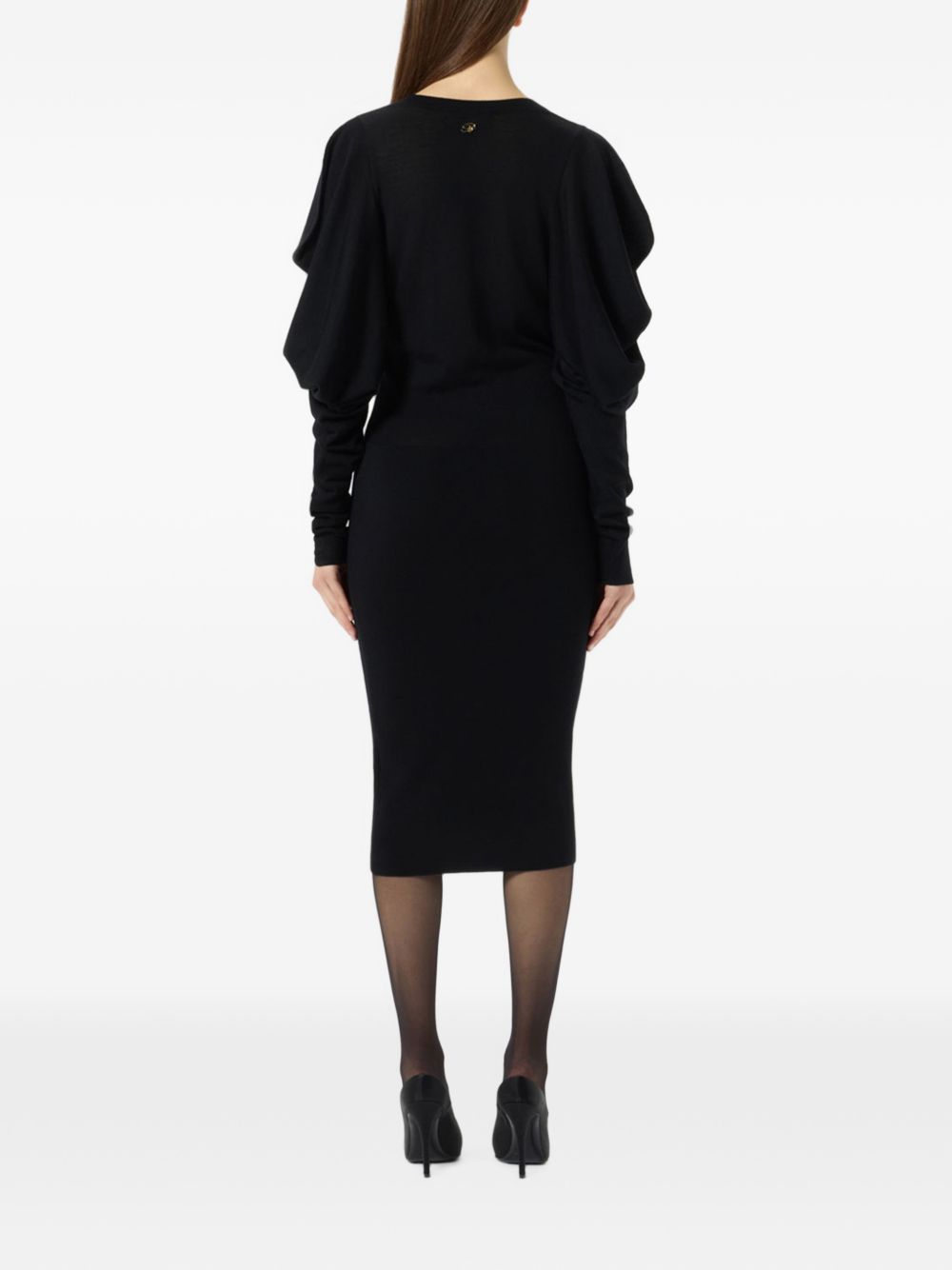 BLUMARINE Abito Midi Nero