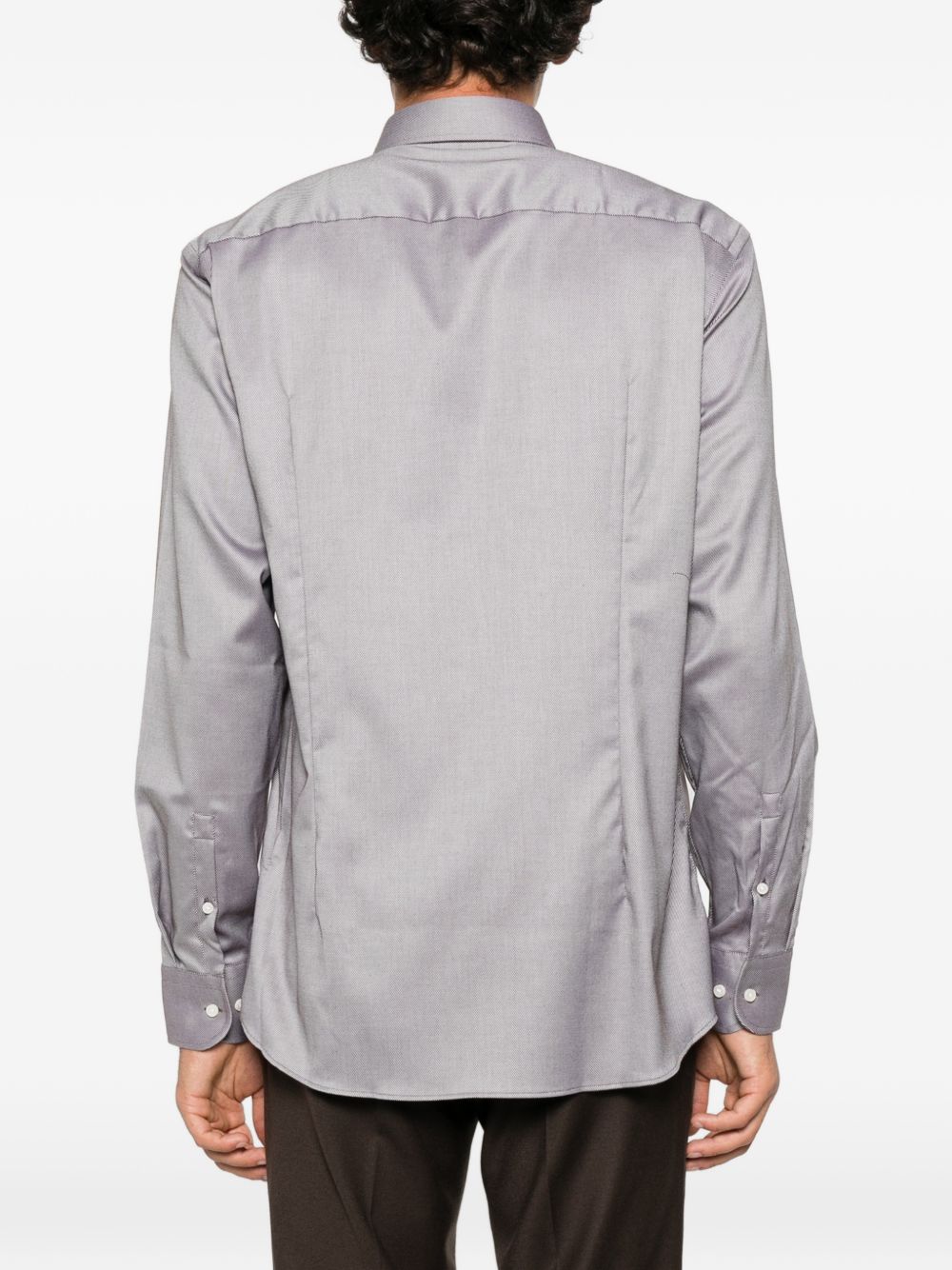 BOSS <BR/>Camicia in cotone a maniche lunghe