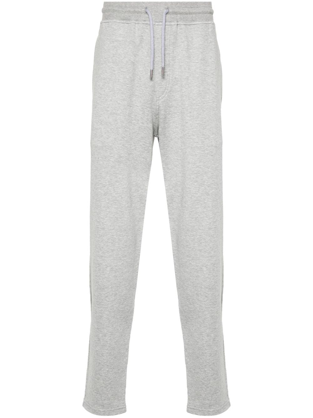 BRUNELLO CUCINELLI Pantaloni sportivi grigio chiaro con coulisse in vita