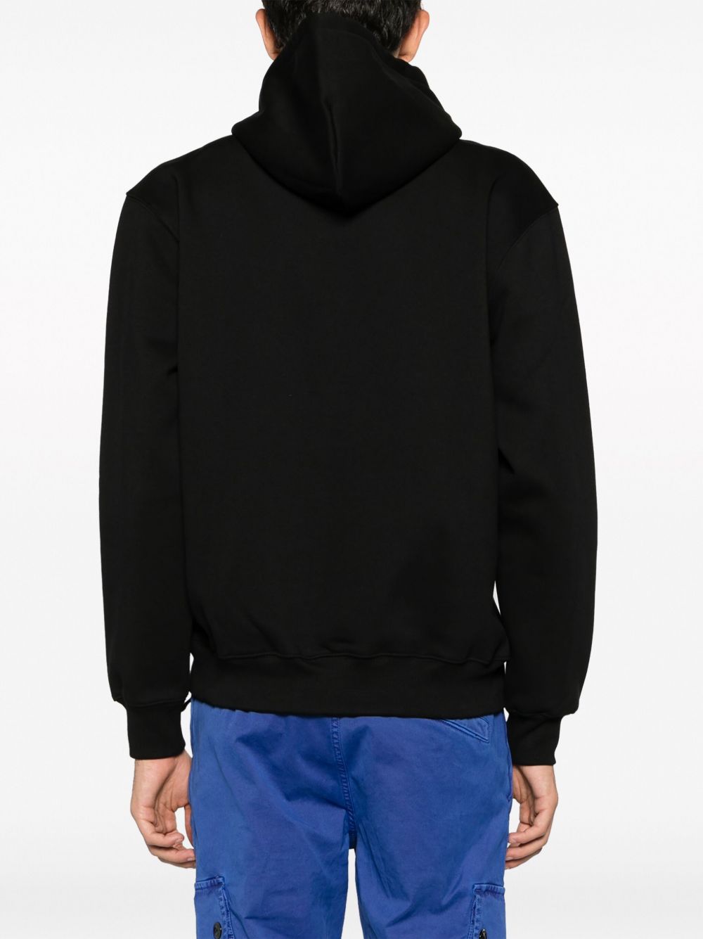 CARHARTT WIP Felpa nera con cappuccio e logo