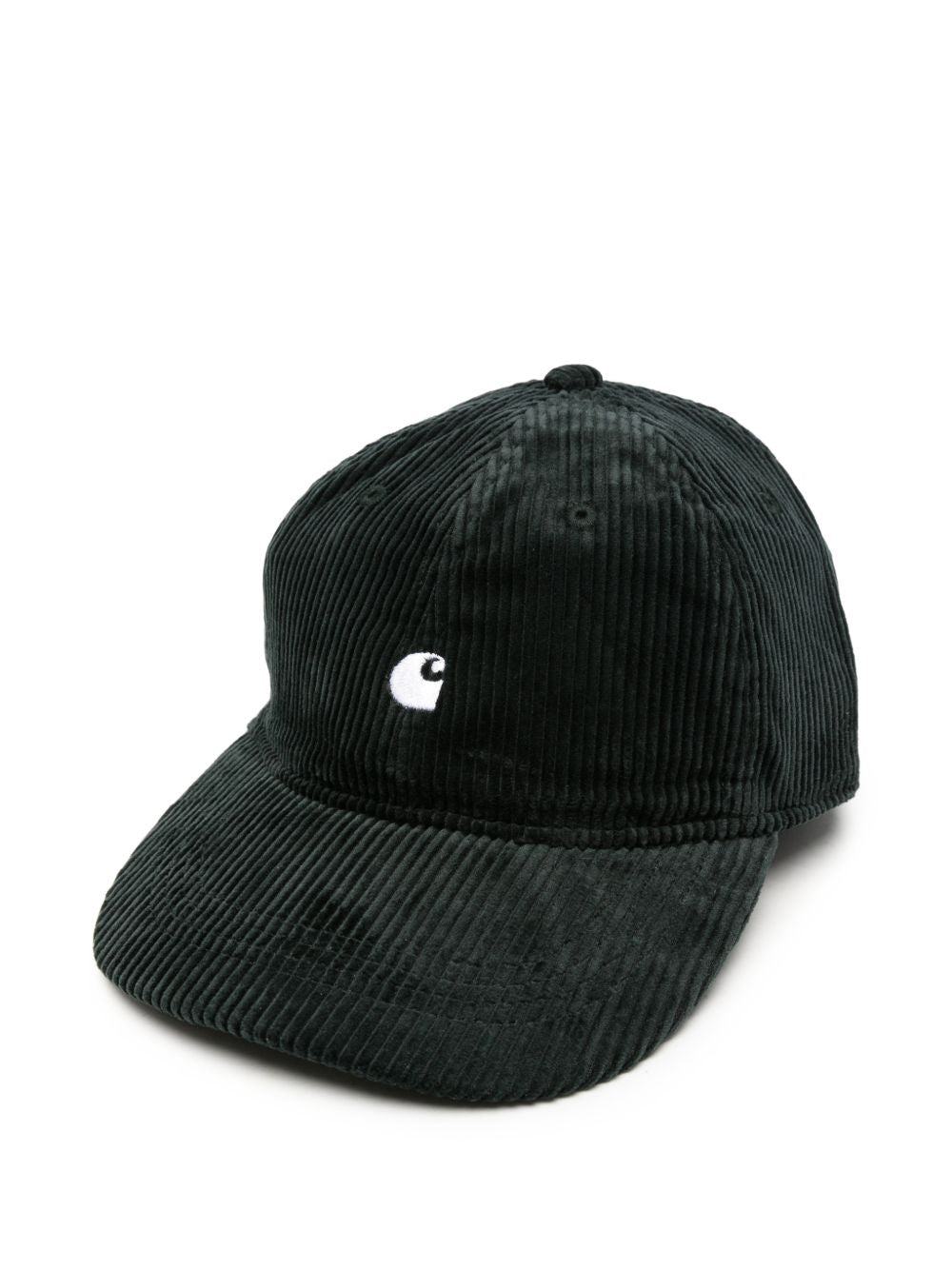 CARHARTT WIP Cappello da baseball a costine nero