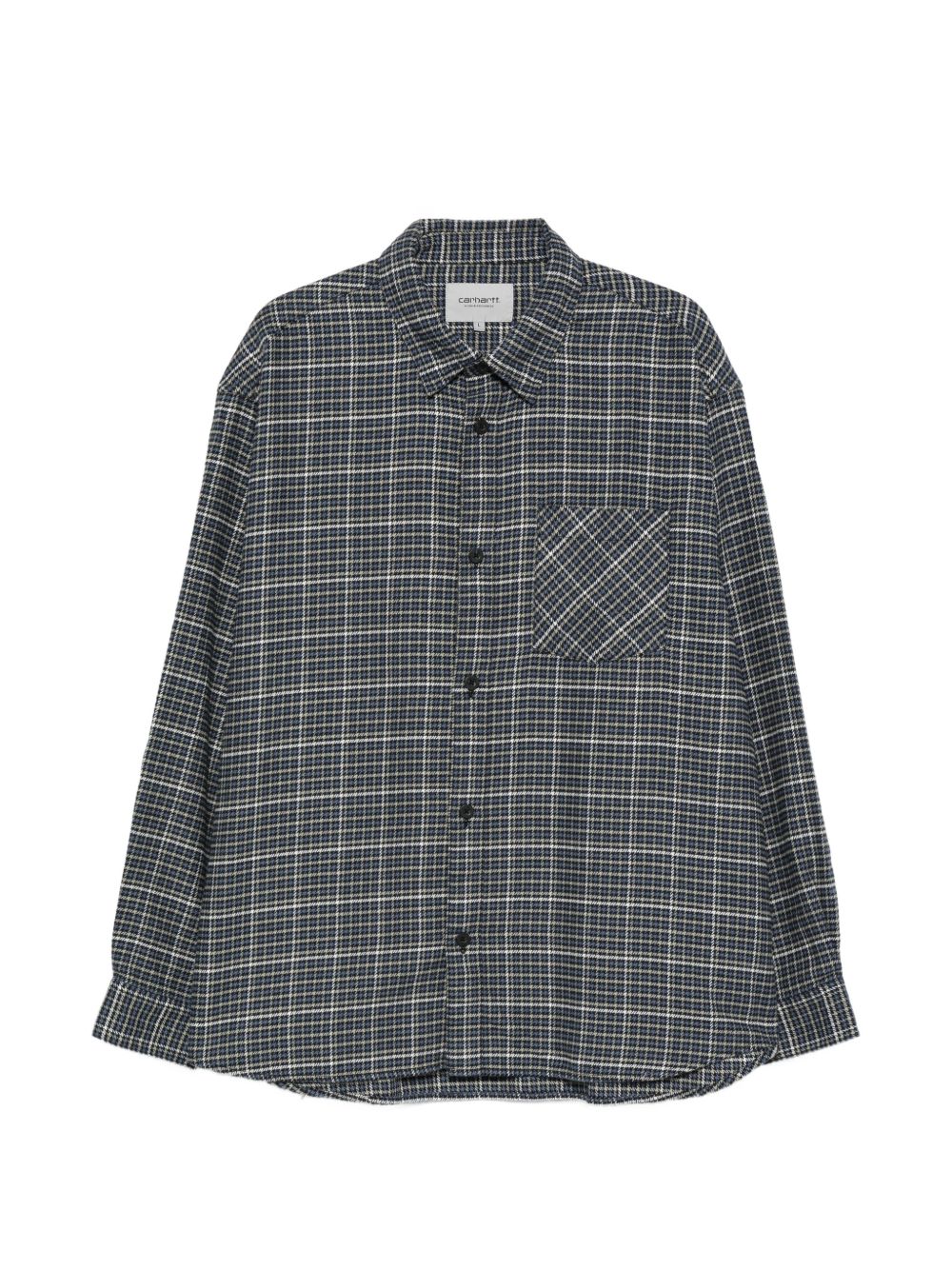 CARHARTT WIP L/S Todrick Shirt in cotone pied-de-poule