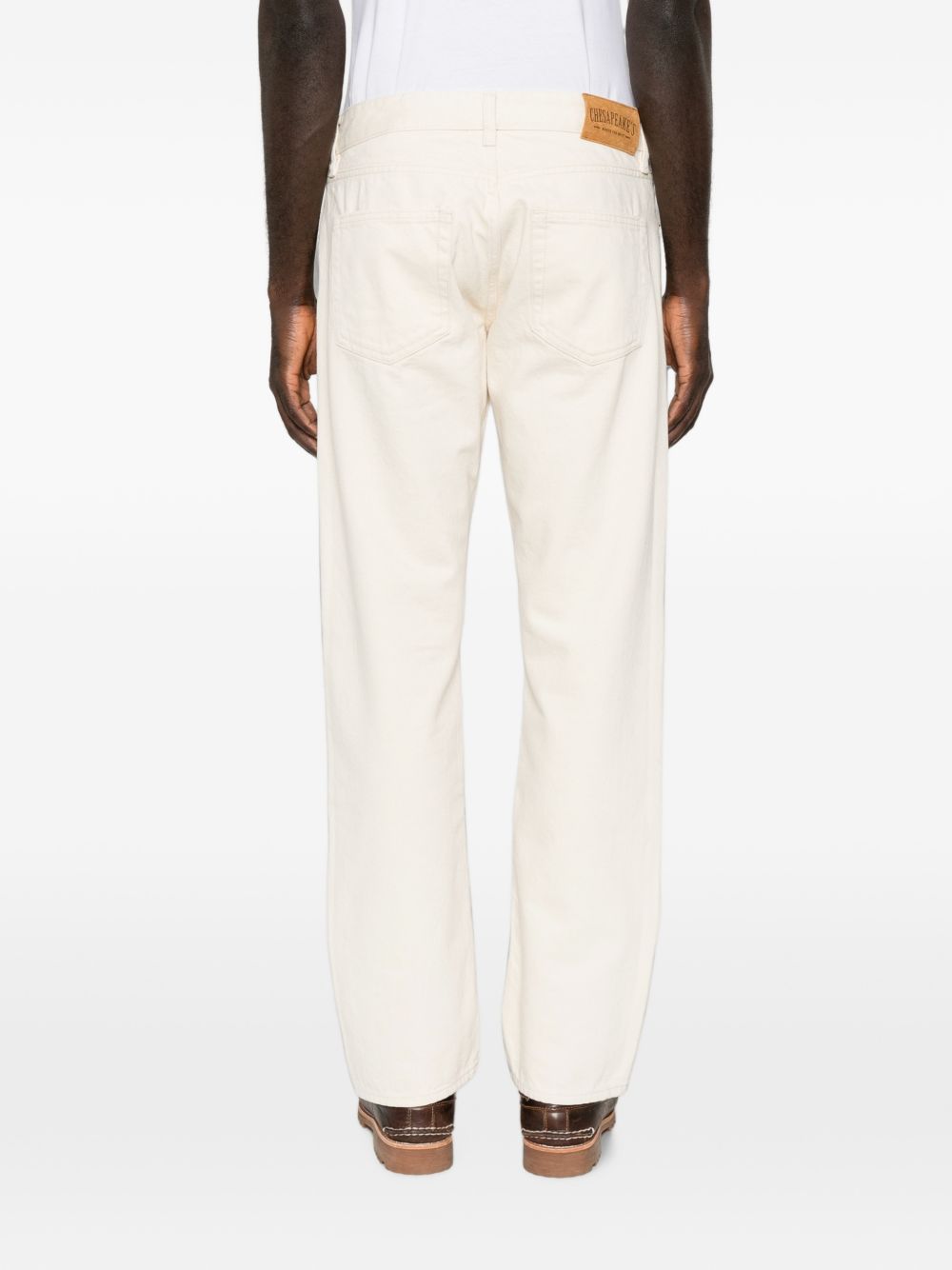 CHESAPEAKES Jeans lunghi beige chiaro