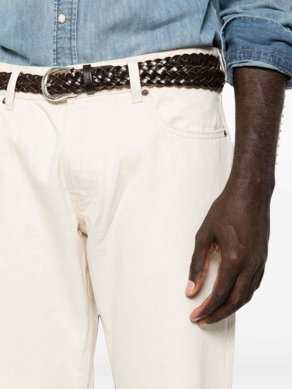 CHESAPEAKES Jeans lunghi beige chiaro